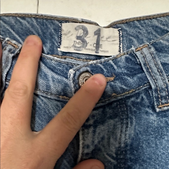 Free People We The Free Wide Leg Jeans - Picture 2 of 7